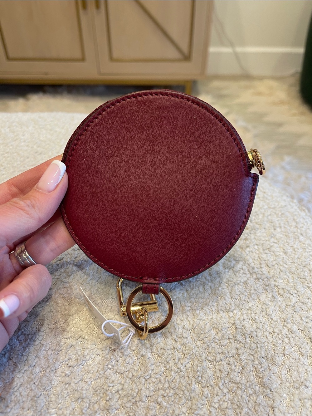 NWT Tory Burch Cocktail Charm Coin Purse with Key Fob - Picture 5 of 6